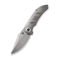 WEKNIFE Riff-Raff Thumb Stud Knife Titanium Handle (3.12" CPM 20CV Blade) WE22020B-4 -WE KNIFE Shop weknife riff raff thumb stud knife polished bead blasted titanium handle 312 polished bead blasted cpm 20cv blade we22020b 4 242276