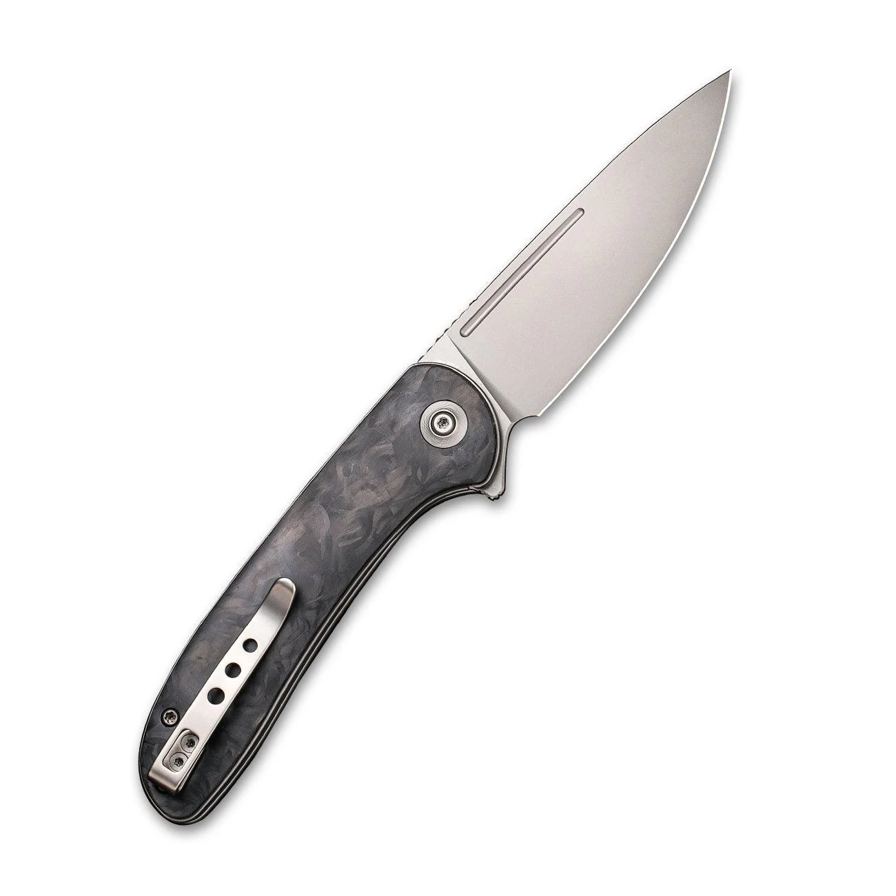 WEKNIFE Saakshi Flipper Knife Carbon Fiber Handle (3.30" CPM 20CV Blade) WE20020C-1 4 WEKNIFE Saakshi Flipper Knife Carbon Fiber Handle (3.30" CPM 20CV Blade) WE20020C-1 - Image 2