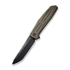 WEKNIFE Shadowfire Flipper Knife Titanium Handle (3.97" CPM 20CV Blade) WE22035-3 13 WEKNIFE Shadowfire Flipper Knife Titanium Handle (3.97" CPM 20CV Blade) WE22035-3 -WE KNIFE Shop weknife shadowfire flipper knife bronze titanium handle 397 black stonewashed bevels black brushed flats cpm 20cv blade we22035 3 423354