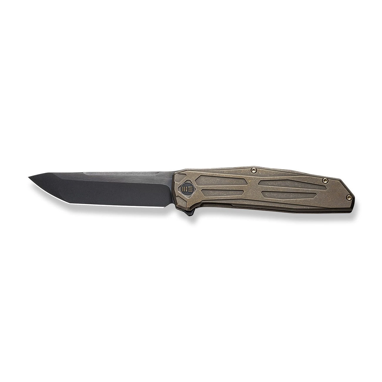 WEKNIFE Shadowfire Flipper Knife Titanium Handle (3.97" CPM 20CV Blade) WE22035-3 6 WEKNIFE Shadowfire Flipper Knife Titanium Handle (3.97" CPM 20CV Blade) WE22035-3 - Image 4