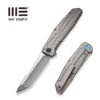 WEKNIFE Shadowfire Flipper Knife Titanium Handle (3.97" CPM 20CV Blade) WE22035-2 1 WEKNIFE Shadowfire Flipper Knife Titanium Handle (3.97" CPM 20CV Blade) WE22035-2 -WE KNIFE Shop weknife shadowfire flipper knife gray titanium handle 397 hand polished satin cpm 20cv blade we22035 2 602862