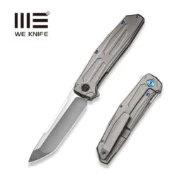 WEKNIFE Shadowfire Flipper Knife Titanium Handle (3.97" CPM 20CV Blade) WE22035-2