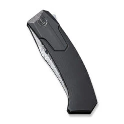 WEKNIFE Shuddan Flipper Knife Titanium Handle (3.48" Hakkapella Damasteel Blade) WE21015-DS1 -WE KNIFE Shop weknife shuddan flipper knife titanium handle 348 hakkapella damasteel blade we21015 ds1 203914