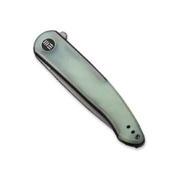 WEKNIFE Smooth Sentinel Flipper Knife Titanium Handle With G10 Inlay (2.97" CPM 20CV Blade) WE20043-2 -WE KNIFE Shop weknife smooth sentinel flipper knife titanium handle with g10 inlay 297 cpm 20cv blade we20043 2 137588