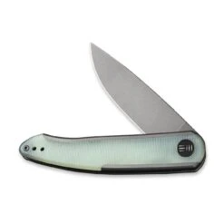 WEKNIFE Smooth Sentinel Flipper Knife Titanium Handle With G10 Inlay (2.97" CPM 20CV Blade) WE20043-2 -WE KNIFE Shop weknife smooth sentinel flipper knife titanium handle with g10 inlay 297 cpm 20cv blade we20043 2 727185