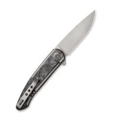 WEKNIFE Smooth Sentinel Flipper Knife Titanium Handle With Marble Carbon Fiber Inlay (2.97" CPM 20CV Blade) WE20043-1 -WE KNIFE Shop weknife smooth sentinel flipper knife titanium handle with marble carbon fiber inlay 297 cpm 20cv blade we20043 1 499902