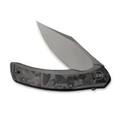 WEKNIFE Snick Flipper Knife Titanium Handle With Carbon Fiber Inlay (3.47" CPM 20CV Blade) WE19022F-2 -WE KNIFE Shop weknife snick flipper knife titanium handle with carbon fiber inlay 347 cpm 20cv blade we19022f 2 171199