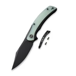 WEKNIFE Snick Flipper Knife Titanium Handle With G10 Inlay (3.47" CPM 20CV Blade) WE19022F-4 -WE KNIFE Shop weknife snick flipper knife titanium handle with g10 inlay 347 cpm 20cv blade we19022f 4 302936