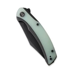 WEKNIFE Snick Flipper Knife Titanium Handle With G10 Inlay (3.47" CPM 20CV Blade) WE19022F-4 -WE KNIFE Shop weknife snick flipper knife titanium handle with g10 inlay 347 cpm 20cv blade we19022f 4 359923