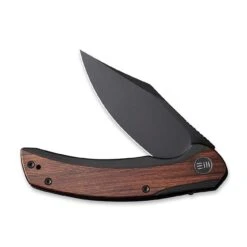 WEKNIFE Snick Flipper Knife Titanium Handle With Wood Inlay (3.47" CPM 20CV Blade) WE19022F-3 -WE KNIFE Shop weknife snick flipper knife titanium handle with wood inlay 347 cpm 20cv blade we19022f 3 546631