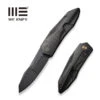 WEKNIFE Solid Flipper Knife Titanium Handle (3.88" CPM 20CV Blade) WE22028-1 -WE KNIFE Shop weknife solid flipper knife black titanium integral handle 388 black stonewashed cpm 20cv blade we22028 1 178012