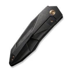 WEKNIFE Solid Flipper Knife Titanium Handle (3.88" CPM 20CV Blade) WE22028-1 22 WEKNIFE Solid Flipper Knife Titanium Handle (3.88" CPM 20CV Blade) WE22028-1 -WE KNIFE Shop weknife solid flipper knife black titanium integral handle 388 black stonewashed cpm 20cv blade we22028 1 517476