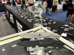 WEKNIFE Solid Flipper Knife Titanium Handle (3.88" CPM 20CV Blade) WE22028-3 -WE KNIFE Shop weknife solid flipper knife bronze titanium integral handle 388 black stonewashed cpm 20cv blade we22028 3 174294