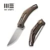 WEKNIFE Speedliner Flipper Knife Bronze Titanium Handle (3.39" Hand Rubbed Satin CPM 20CV Blade) WE22045C-2 -WE KNIFE Shop weknife speedliner flipper knife bronze titanium handle 339 hand rubbed satin cpm 20cv blade we22045c 2 689317