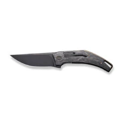 WEKNIFE Speedliner Flipper Knife Shredded Carbon Fiber Handle (3.39" Black Stonewashed CPM 20CV Blade) WE22045B-2 -WE KNIFE Shop weknife speedliner flipper knife shredded carbon fiber handle 339 black stonewashed cpm 20cv blade we22045b 2 775687