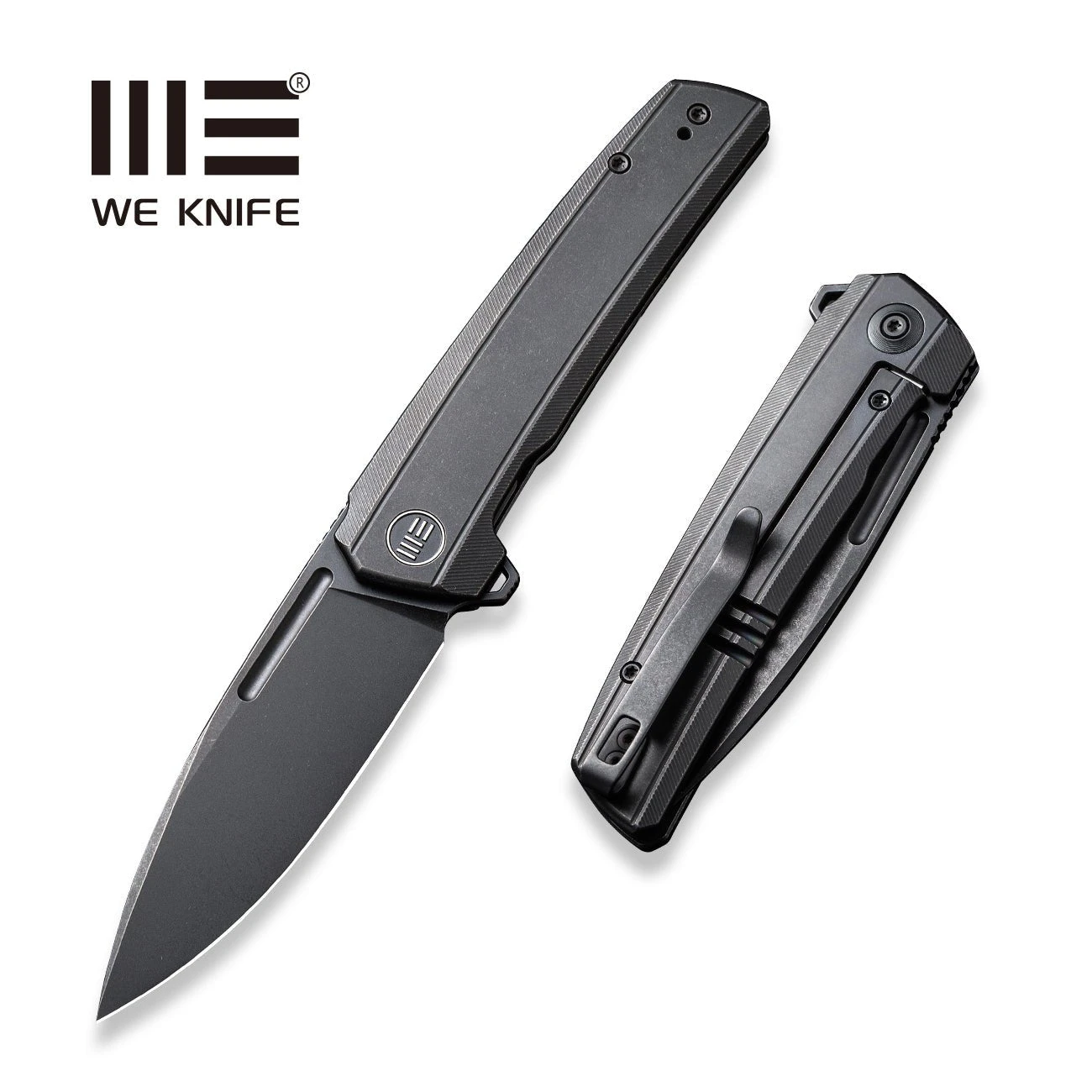 WEKNIFE Speedster Flipper Knife Titanium Handle (3.47" CPM 20CV Blade) WE21021B-2 3 WEKNIFE Speedster Flipper Knife Titanium Handle (3.47" CPM 20CV Blade) WE21021B-2