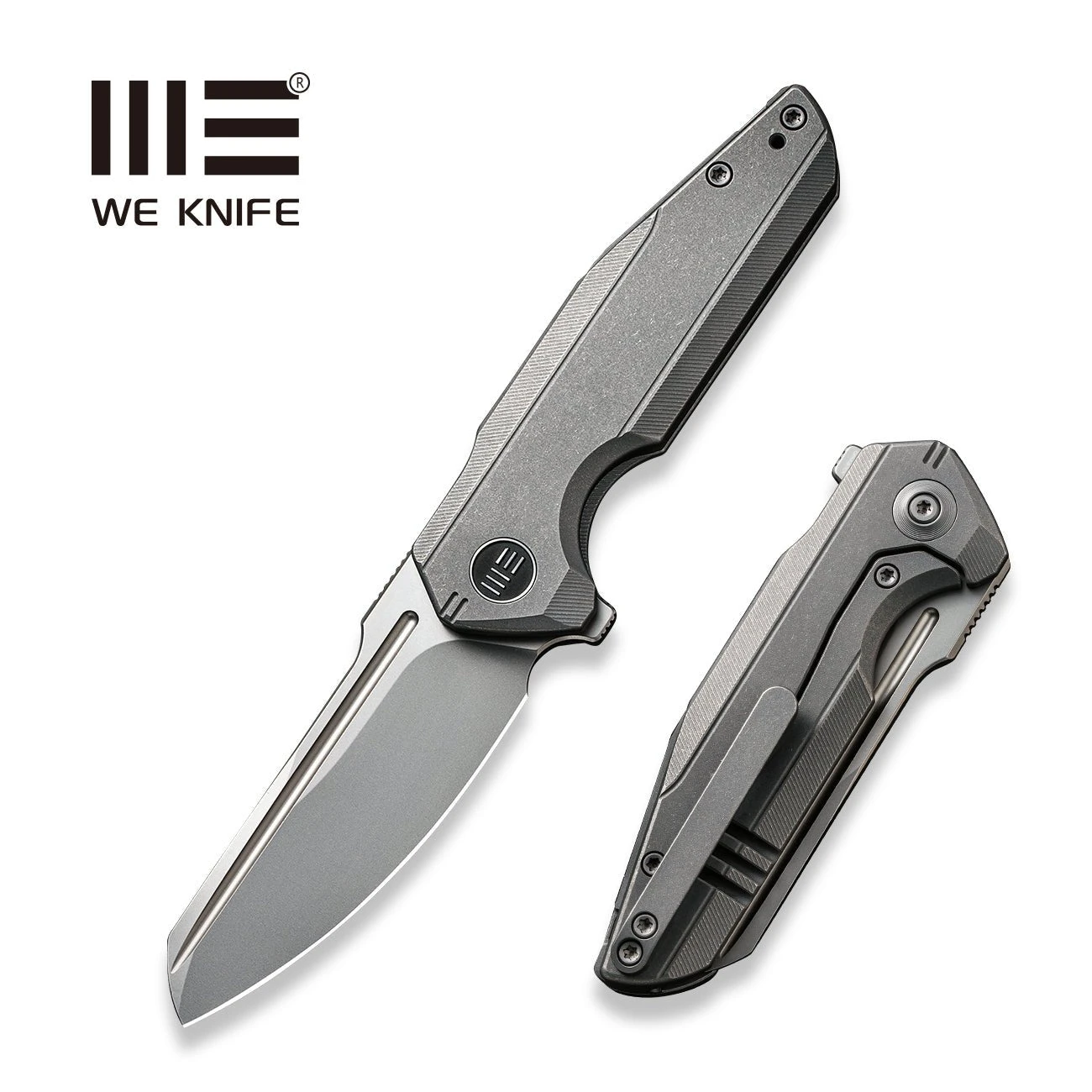 WEKNIFE StarHawk Flipper Knife Titanium Handle (2.81" CPM 20CV Blade) WE21017-1 3 WEKNIFE StarHawk Flipper Knife Titanium Handle (2.81" CPM 20CV Blade) WE21017-1