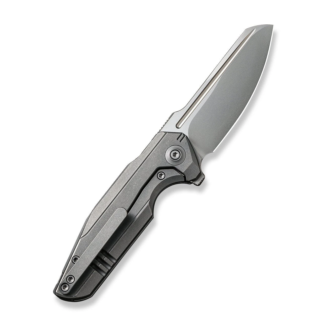 WEKNIFE StarHawk Flipper Knife Titanium Handle (2.81" CPM 20CV Blade) WE21017-1 4 WEKNIFE StarHawk Flipper Knife Titanium Handle (2.81" CPM 20CV Blade) WE21017-1 - Image 2