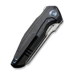 WEKNIFE StarHawk Flipper Knife Titanium Handle (2.81" Damasteel Blade) WE21017-DS1 -WE KNIFE Shop weknife starhawk flipper knife titanium handle 281 damasteel blade we21017 ds1 245039