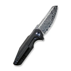 WE KNIFE Shop -WE KNIFE Shop weknife starhawk flipper knife titanium handle 281 damasteel blade we21017 ds1 795345