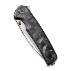 WEKNIFE Subjugator Flipper & Thumb Stud Knife Carbon Fiber With Titanium Lock Side Handle (3.48" CPM 20CV Blade) WE21014D-1 -WE KNIFE Shop weknife subjugator flipper thumb stud knife carbon fiber with titanium lock side handle 348 cpm 20cv blade we21014d 1 685362