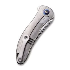 WEKNIFE Synergy2 Flipper Knife Titanium Integral Handle (3.49" Hakkapella Damasteel Blade) 912DS-1 -WE KNIFE Shop weknife synergy2 flipper knife titanium integral handle 349 hakkapella damasteel blade 912ds 1 897852