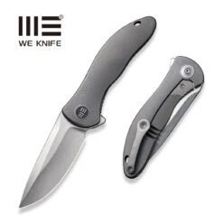 WEKNIFE Synergy2v2 Flipper Knife Titanium Handle (3.49" CPM 20CV Blade) WE18046D-1