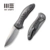 WEKNIFE Synergy2v2 Flipper Knife Titanium Handle With Carbon Fiber Inlay (3.49" CPM 20CV Blade) WE18046CF-1 -WE KNIFE Shop weknife synergy2v2 flipper knife titanium handle with carbon fiber inlay 349 cpm 20cv blade we18046cf 1 979346