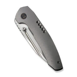 WEKNIFE Trogon Thumb Stud Knife Titanium Handle (3.2" CPM 20CV Blade) WE22002-1 -WE KNIFE Shop weknife trogon thumb stud knife titanium handle 32 cpm 20cv blade we22002 1 905018