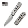 WEKNIFE Vision R Manual Thumb Knife Titanium Handle (3.54" CPM 20CV Blade) WE21031-1 -WE KNIFE Shop weknife vision r manual thumb knife titanium handle 354 cpm 20cv blade we21031 1 902151