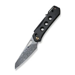 WEKNIFE Vision R Manual Thumb Knife Titanium Handle (3.54" Damasteel Blade) WE21031-DS1 -WE KNIFE Shop weknife vision r manual thumb knife titanium handle 354 damasteel blade we21031 ds1 862455