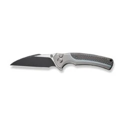 WEKNIFE Ziffius Flipper & Thumb Stud & Button Lock Knife Titanium Handle With Carbon Fiber Integral Spacer (3.7" CPM 20CV Blade) WE22024A-1 14 WEKNIFE Ziffius Flipper & Thumb Stud & Button Lock Knife Titanium Handle With Carbon Fiber Integral Spacer (3.7" CPM 20CV Blade) WE22024A-1 -WE KNIFE Shop weknife ziffius button lock knife gray titanium handle with twill carbon fiber integral spacer 37 black stonewashed cpm 20cv blade we22024a 1 977636